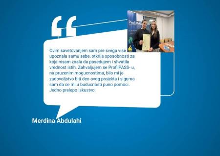 Merdina, Raida dhe Nelina përfunduan këshillimet në ProfilPASS